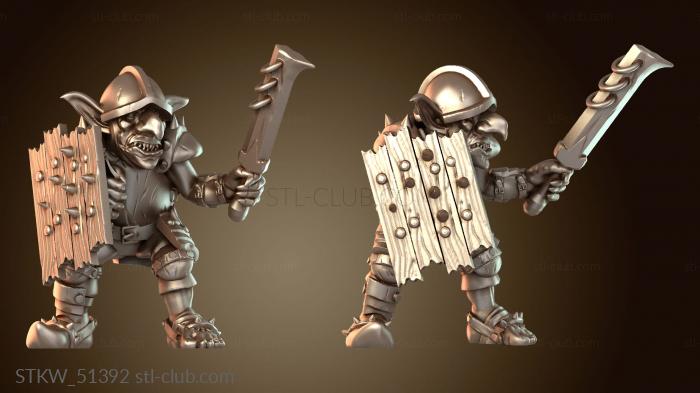 Гоблины Гоблин-рыцарь с мечом