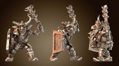 3D модель Гоблины Гоблин-военачальник (STL)