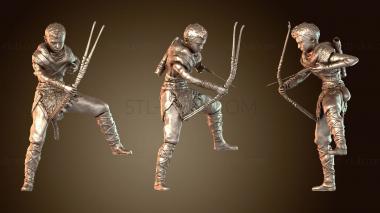 3D модель Бог Войны Кратос Атрей Стрела (STL)