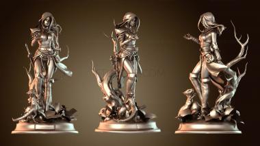 3D модель Богиня Войны (STL)