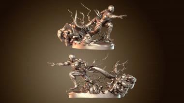 3D модель Фигурки Богов Кокун в доспехах (STL)