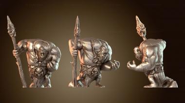 3D модель Боги Монстры Немигающие Нечестивые (STL)