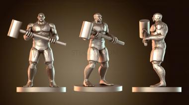 3D модель Голиаф Сильный (STL)