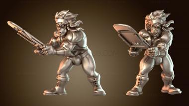 3D модель Голиаф Врир Брюс Боулдер Решительный (STL)