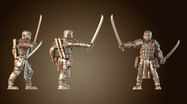 3D модель Головорез - боец (STL)