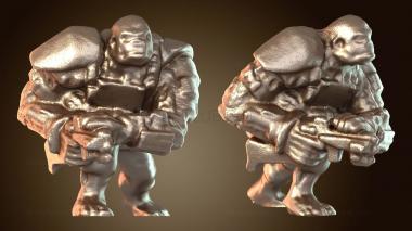 3D модель Гориллинаторы Нексус (STL)