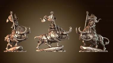 3D модель Великий Инквизитор на Булл Лорд (STL)
