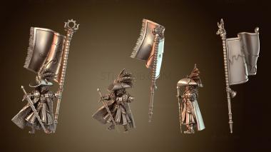 3D модель Великий Инквизитор с Знаменосцем (STL)