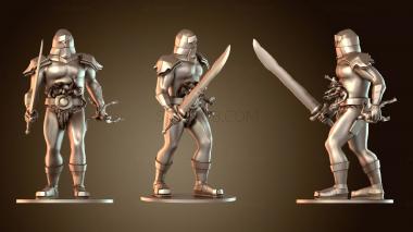 3D модель Могильный титан Быстрый удар (STL)