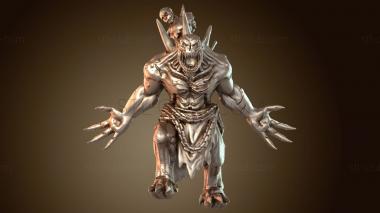 3D модель Могилорожденные Чарджеры Рокнар Брут (STL)