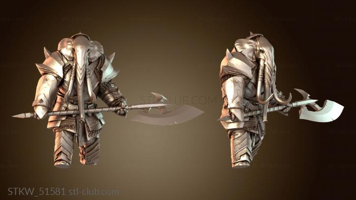 Military Стойка большого топора