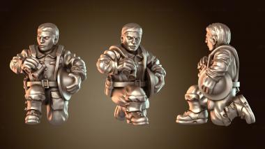 3D модель ВЕЛИКОБРИТАНСКИЙ ГАУБИЦЕРНЫЙ РАСЧЕТ Чарли (STL)