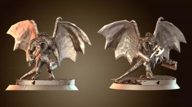 3D модель Большой Демон Малый Круглый (STL)
