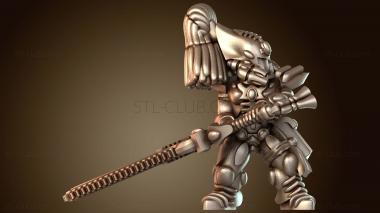 3D модель Двуручный меч Женский (STL)