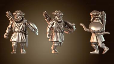 3D модель ГРЕЧЕСКИЙ КРИТСКИЙ ЛУЧНИК-Ветеран (STL)