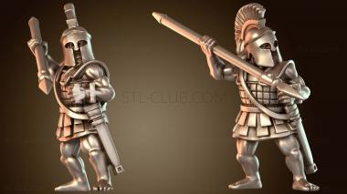 3D модель ГРЕЧЕСКИЙ ГОПЛИТ Стойкий (STL)
