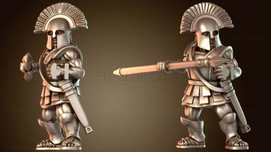 3D модель ГРЕЧЕСКИЙ ГОПЛИТ ХРАБРЫЙ (STL)