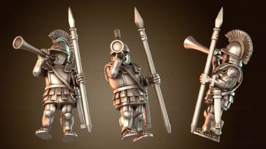 3D модель Знамя греческого гоплита Защитник (STL)