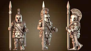 3D модель ГРЕЧЕСКИЙ ГОПЛИТ Бесстрашный (STL)