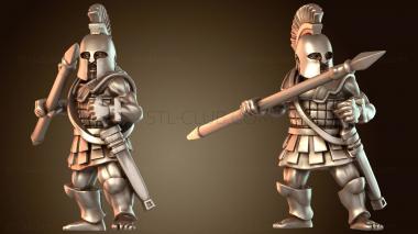 3D модель ГРЕЧЕСКИЙ ГОПЛИТ Стойкий (STL)