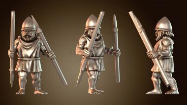 3D модель ГРЕЧЕСКИЕ ПЕЛЬТАСТЫ Ветеран (STL)