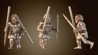 3D модель ГРЕЧЕСКИЕ ПЕЛЬТАСТЫ Могучие (STL)