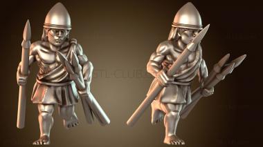 3D модель ГРЕЧЕСКИЙ ПСИЛОЙ Храбрый (STL)