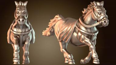 3D модель ГРЕЧЕСКИЙ ВСАДНИК Лансер (STL)