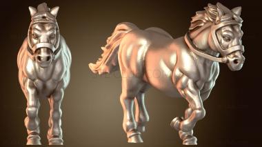 3D модель ГРЕЧЕСКИЙ ФЕСАЛИЙСКИЙ ВСАДНИК Воин (STL)