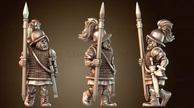 3D модель ГРЕЧЕСКИЙ ВОИН ТОРАКИТАЙ Вооруженный (STL)