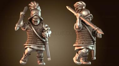 3D модель ГРЕЧЕСКИЙ ВОИН ТОРАКИТАЙ Готов к бою (STL)