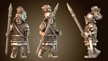 3D модель ГРЕЧЕСКИЙ ВОИН ТОРАКИТАЙ Дисциплинированный (STL)