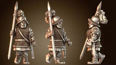 3D модель ГРЕЧЕСКИЙ ВОИН-ТОРАКИТ Кин (STL)