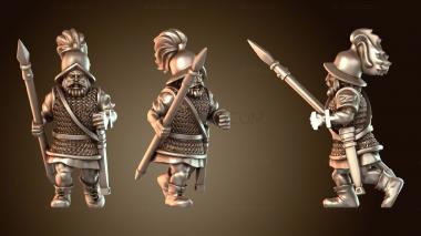 3D модель ГРЕЧЕСКИЙ ВОИН ТОРАКИТАЙ Могучий (STL)