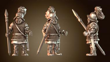 3D модель ГРЕЧЕСКИЙ ВОИН ТОРАКИТАЙ Быстрый (STL)