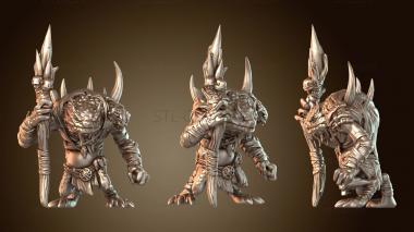 3D модель Зеленый Зеленый Модрон Храбрый (STL)