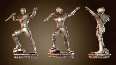 3D модель Зеленый Рейнджер (STL)