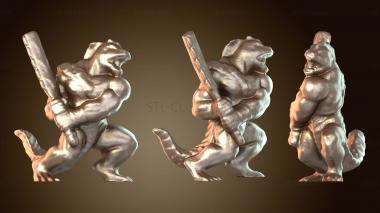 3D модель Зеленый Воин Нейтральный (STL)