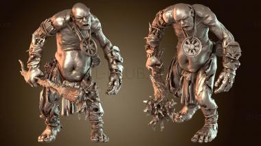 3D модель Зеленокожий гигантский брутальный (STL)