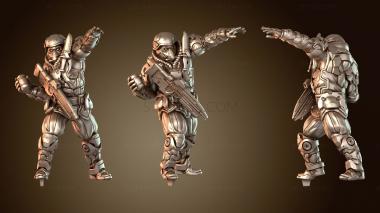 3D модель Гранатометчик (STL)
