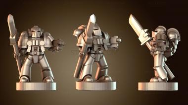 3D модель Серые Рыцари (STL)