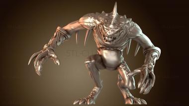 3D модель Серая лямка открытая тяжёлая (STL)