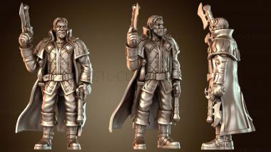 3D модель Пистолеты человека Греймейна (STL)