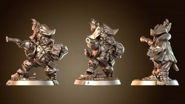 3D модель Золотой пеший всадник Грейвира (STL)