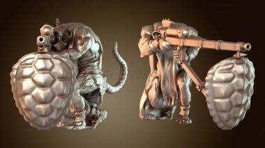 3D модель Паразитический Клешневидный Клешневидный Клеш (STL)