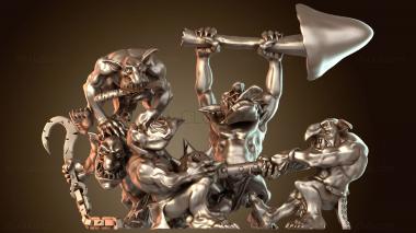 3D модель Гротлингс Роу Чарли (STL)