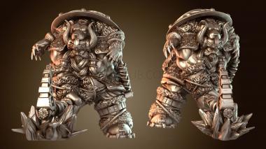 3D модель Грознек Фанатик Золотого Топора (STL)