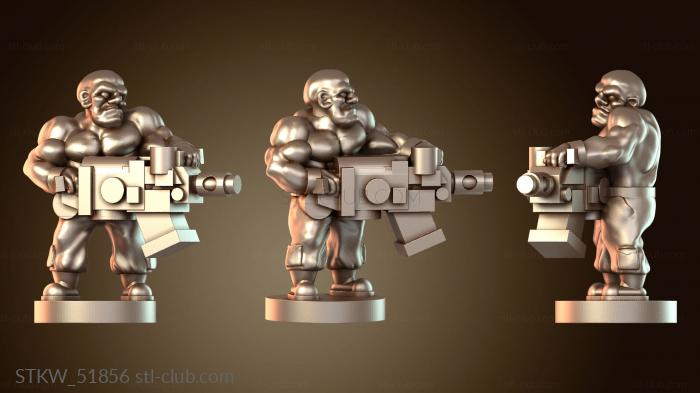 Military Grunt Heavy Bold