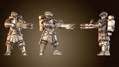 3D модель Guard Back Daring (STL)