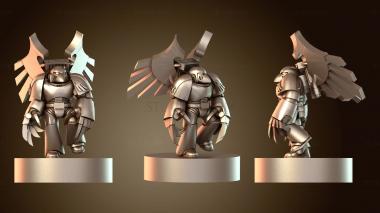 3D модель Страж Темной Ярости Атакован (STL)